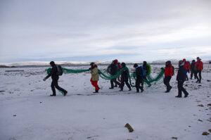 Visnet op Nordre Russøya